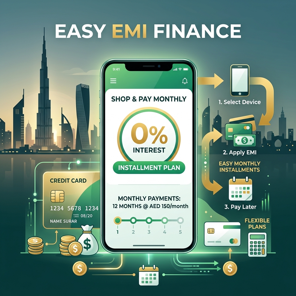 Easy EMI Finance Plans at Ali Sarah Electronics Dubai
